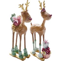 Medusa Copenhagen Mr & Mrs Rudolf 2013 Multicolour Julepynt 17cm 2stk