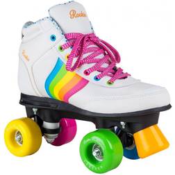 Rookie Patines De Ruedas Rainbow Blancos