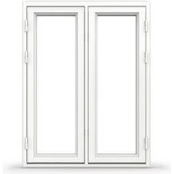 Tanum FS+FS:10x10 Aluminium Sidohängt fönster 3-glasfönster 100x100cm
