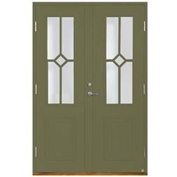 Leksandsdörren Brenäs Ytterdörr Klarglas S 5020-G70Y H (130x200cm)