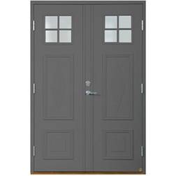 Leksandsdörren Lisselby Ytterdörr Klarglas S 6000-N H (130x210cm)