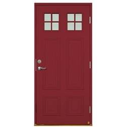 Leksandsdörren Skeberg Ytterdörr Klarglas S 4050-R V (90x210cm)