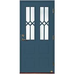 Leksandsdörren Styrsjöbo Ytterdörr Klarglas S 6020-B V (90x210cm)