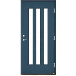 Leksandsdörren Rexbo Ytterdörr Klarglas S 6020-B V (90x200cm)