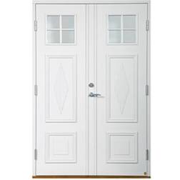 Leksandsdörren Lisselby Ytterdörr Klarglas S 0502-Y V (140x200cm)