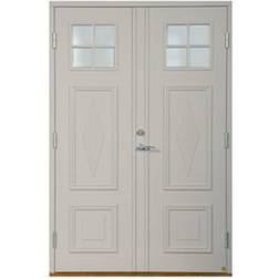 Leksandsdörren Lisselby Ytterdörr Klarglas S 1502-Y50R H (130x210cm)