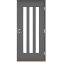 Leksandsdörren Rexbo Ytterdörr Klarglas S 6000-N V (100x200cm)