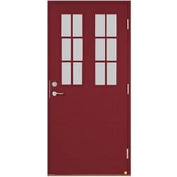 Leksandsdörren Åsleden Ytterdörr Klarglas S 4050-R V (90x210cm)