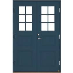 Leksandsdörren Siljansnäs Ytterdörr Klarglas S 6020-B V (150x200cm)
