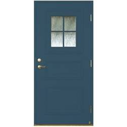 Leksandsdörren Siljansnäs Ytterdörr Klarglas S 6020-B V (100x200cm)