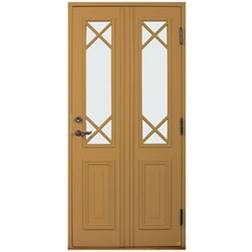 Leksandsdörren Klockarberg Ytterdörr Klarglas S 2040-Y20R V (100x210cm)