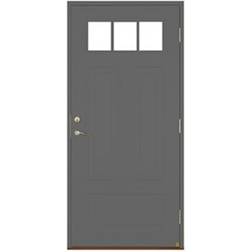Leksandsdörren Mon Ytterdörr Klarglas S 6000-N V (90x210cm)
