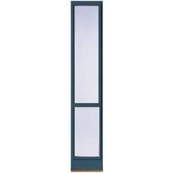 Leksandsdörren Med post Sidoljus Cotswoldglas S 6020-B V (40x200cm)