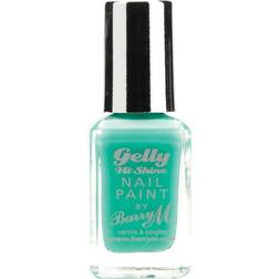 Barry M Nail Polish Gelly Hi Shine Greenberry 10ml