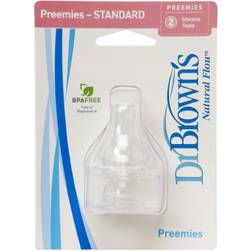 Dr. Brown's Preemie Teats 2-pack