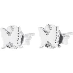 Gynning Jewelry Petite Papillion Earrings - Silver