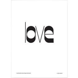 Olle Eksell Love Plakat 50x70cm
