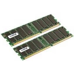 Crucial DDR 333MHz 2x1GB (CT2KIT12864Z335)