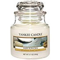 Yankee Candle Baby Powder Small Bougie Parfumée 104g