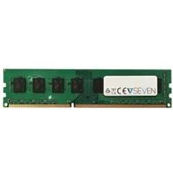 V7 Module de RAM pour Ordinateur de bureau 4 Go DDR3-1333/PC3-10600 DDR3 SDRAM CL9 Non Bufferisé