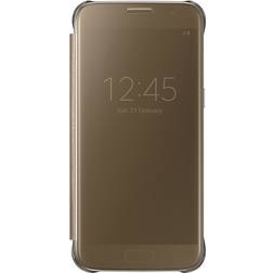 Samsung Etui Clear View Cover pour Galaxy S6 Edge Plus Argent