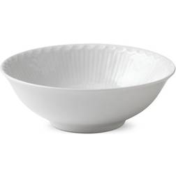 Royal Copenhagen White Fluted Half Lace Cereal Bowl Ciotola da portata 17cm 0.35L