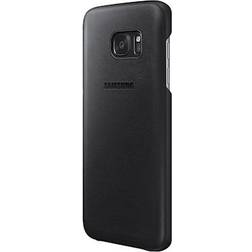 Samsung Funda De Cuero Para Galaxy S7 Edge Negra