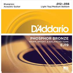 D'Addario EJ19 Light Top/Medium Botton Corde x Chitarra Acustica 012-056