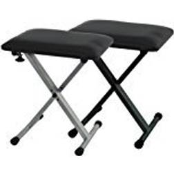 Gewa 900530 Metal piano stool Black