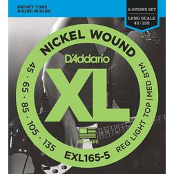 D'Addario EXL165-5 Corde Basso 5 Corde