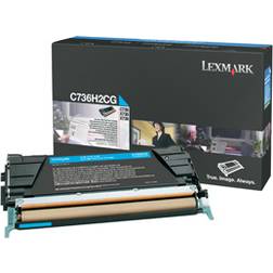 Lexmark C736/X736/X738 Cartucho de tóner Original Cian