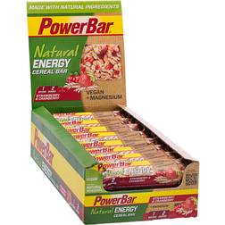 PowerBar Natural Energy Cereal Bar Strawberry & Cranberry 40g 24 st