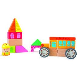 Legler School Bus Wooden Construction Set