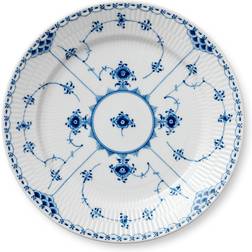 Royal Copenhagen Musselmalet Halvblonde Flad tallerken 27cm