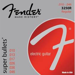 Fender Cordes 3250R 10 46 BULLETS Cordes guitares électriques