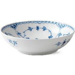 Royal Copenhagen Blue Fluted Half Lace Serving Bowl 0.7L