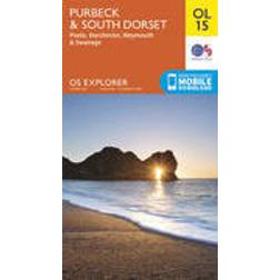 OS Explorer OL15 Purbeck and South Dorset, Poole, Dorchester, Weymouth & Swanage (OS Explorer Map)