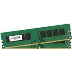 Crucial DDR4 16 GB: 2 x 8 GB DIMM 288-pin unbuffered