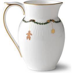 Royal Copenhagen Star Fluted Christmas Milk Jug 0.39L