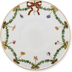 Royal Copenhagen Star Fluted Christmas Tårtfat 32cm