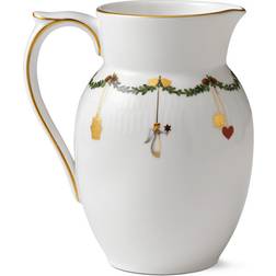 Royal Copenhagen Star Fluted Christmas Pitcher 0.9L