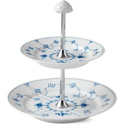 Royal Copenhagen Blue Fluted Plain Cake Stand