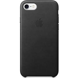 Apple Funda de Piel para iPhone 8/7 Negro