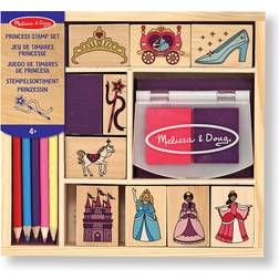 Melissa & Doug Wooden Stamp Set Princesses