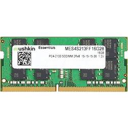 Mushkin Enhanced Essentials 16GB 260-Pin DDR4 SO-DIMM DDR4 2133 (PC4 17000) Laptop Memory Model MES4S213FF16G28