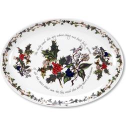 Portmeirion Holly And Ivy Serving Dish 33cm