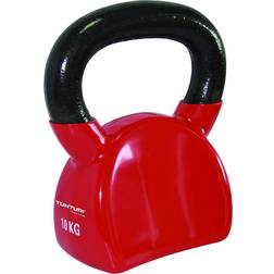 Tunturi Vinyl Kettle Bell 10kg Pesa Rusa 10kg Rojo