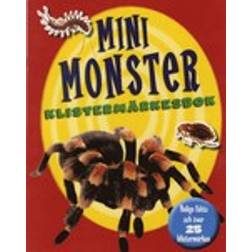 Mini monster klistermärkesbok (Häftad)