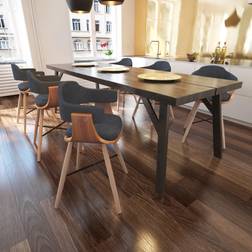 vidaXL 271947 Bentwood Køkkenstol 76cm 6stk