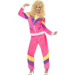 Smiffys 80s Height of Fashion Suit for Women 80s Track Suit Costume